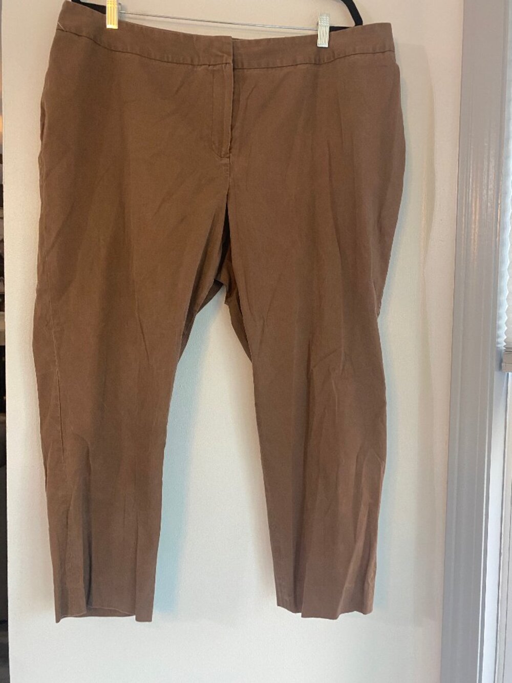 Anne Klein Stretch Brown Dress Pants